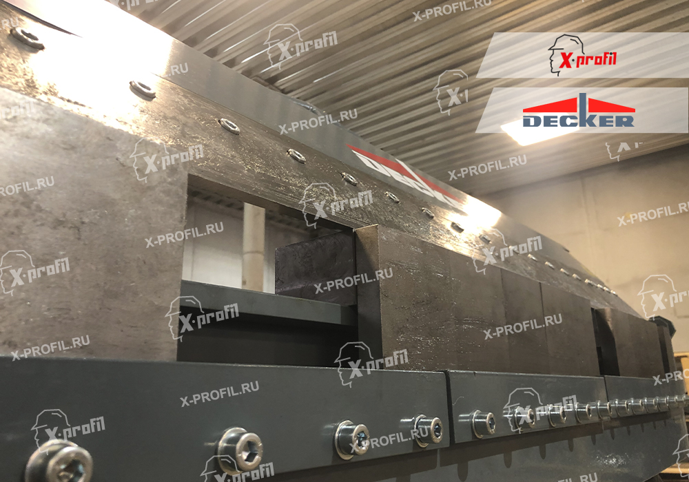 Сегментный листогиб Decker SDG 1500 фото товара